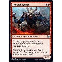 画像1: 【ENG】熱狂した略奪者/Frenzied Raider[MTG_KHM_137Ｕ]