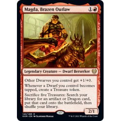 画像1: 【ENG】厚顔の無法者、マグダ/Magda, Brazen Outlaw[MTG_KHM_142Ｒ]