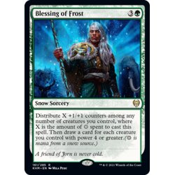 画像1: 【ENG】★Foil★霜の祝福/Blessing of Frost[MTG_KHM_161Ｒ]