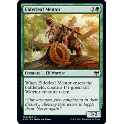 画像1: 【ENG】古葉の導師/Elderleaf Mentor[MTG_KHM_165Ｃ]