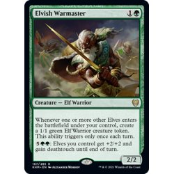 画像1: 【ENG】エルフの戦練者/Elvish Warmaster[MTG_KHM_167Ｒ]