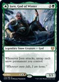 【ENG】冬の神、ヨーン/Jorn, God of Winter/霧氷杖、カルドリング/Kaldring, the Rimestaff[MTG_KHM_179Ｒ]