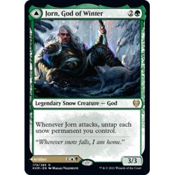 画像1: 【ENG】冬の神、ヨーン/Jorn, God of Winter/霧氷杖、カルドリング/Kaldring, the Rimestaff[MTG_KHM_179Ｒ]