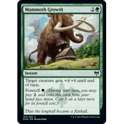 画像1: 【ENG】マンモス化/Mammoth Growth[MTG_KHM_183Ｃ]