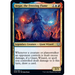 画像1: 【ENG】氷結する火炎、エーガー/Aegar, the Freezing Flame[MTG_KHM_200Ｕ]