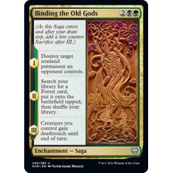 画像1: 【ENG】古き神々への拘束/Binding the Old Gods[MTG_KHM_206Ｕ]