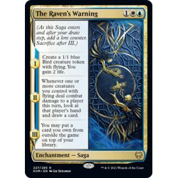 画像1: 【ENG】鴉の警告/The Raven's Warning[MTG_KHM_227Ｒ]