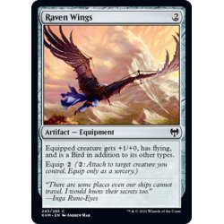 画像1: 【ENG】鴉の翼/Raven Wings[MTG_KHM_243Ｃ]