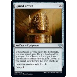 画像1: 【ENG】ルーンの冠/Runed Crown[MTG_KHM_245Ｕ]