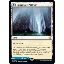 画像1: 【ENG】連門の小道/Hengegate Pathway/霧門の小道/Mistgate Pathway[MTG_KHM_260Ｒ]