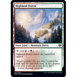 画像1: 【ENG】高地の森/Highland Forest[MTG_KHM_261Ｃ]