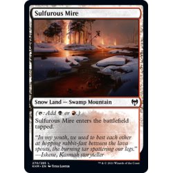 画像1: 【ENG】硫黄のぬかるみ/Sulfurous Mire[MTG_KHM_270Ｃ]