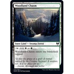 画像1: 【ENG】森林の地割れ/Woodland Chasm[MTG_KHM_274Ｃ]