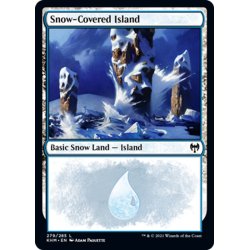 画像1: 【ENG】冠雪の島/Snow-Covered Island[MTG_KHM_279Ｌ]