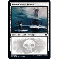 画像1: 【ENG】冠雪の沼/Snow-Covered Swamp[MTG_KHM_280Ｌ]