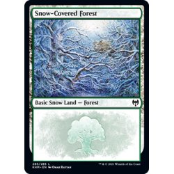 画像1: 【ENG】冠雪の森/Snow-Covered Forest[MTG_KHM_285Ｌ]