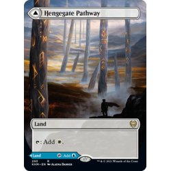 画像1: 【ENG】連門の小道/Hengegate Pathway/霧門の小道/Mistgate Pathway[MTG_KHM_293Ｒ]