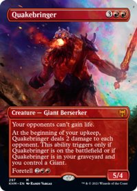 【ENG】揺れ招き/Quakebringer[MTG_KHM_297Ｍ]