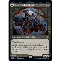 画像1: 【ENG】死の神、イーガン/Egon, God of Death/死の玉座/Throne of Death[MTG_KHM_306Ｒ]