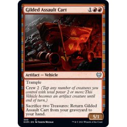 画像1: 【ENG】金の突撃車/Gilded Assault Cart[MTG_KHM_390Ｕ]