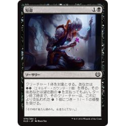 画像1: 【JPN】短命/Die Young[MTG_KLD_076C]