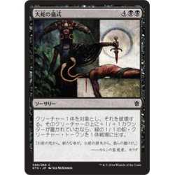 画像1: 【JPN】大蛇の儀式/Rite of the Serpent[MTG_KTK_086C]