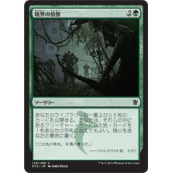 画像1: 【JPN】境界の偵察/Scout the Borders[MTG_KTK_148C]