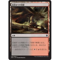 画像1: 【JPN】血溜まりの洞窟/Bloodfell Caves[MTG_KTK_229C]