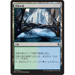 画像1: 【JPN】茨森の滝/Thornwood Falls[MTG_KTK_244C]