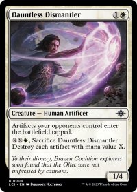 【ENG】不屈の解体者/Dauntless Dismantler[MTG_LCI_008U]