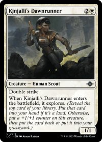 【ENG】キンジャーリの黎明走り/Kinjalli's Dawnrunner[MTG_LCI_019U]