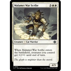 画像1: 【ENG】マラメトの戦争書記官/Malamet War Scribe[MTG_LCI_021U]