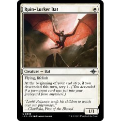 画像1: 【ENG】遺跡潜みのコウモリ/Ruin-Lurker Bat[MTG_LCI_033U]