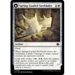 画像1: 【ENG】バネ仕掛けの鋸刃/Spring-Loaded Sawblades/刃申輪の戦車/Bladewheel Chariot[MTG_LCI_036U]