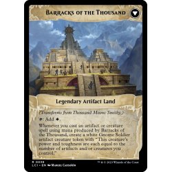 画像2: 【ENG】千の月の鍛冶場/Thousand Moons Smithy/千の兵舎/Barracks of the Thousand[MTG_LCI_039R]