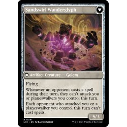 画像2: 【ENG】不安定な象形橋/Unstable Glyphbridge/砂渦の歩く彫像/Sandswirl Wanderglyph[MTG_LCI_041R]