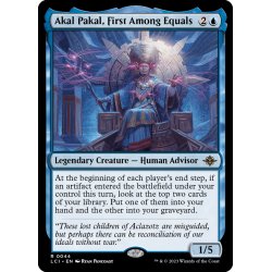 画像1: 【ENG】最初の平等者、アカル・パカル/Akal Pakal, First Among Equals[MTG_LCI_044R]