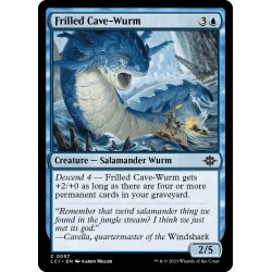 画像1: 【ENG】エリマキ洞窟ワーム/Frilled Cave-Wurm[MTG_LCI_057C]