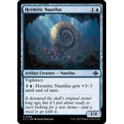 画像1: 【ENG】隠遁のオウムガイ/Hermitic Nautilus[MTG_LCI_058U]