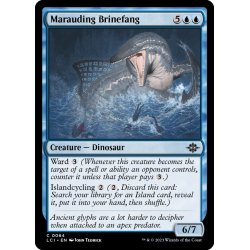 画像1: 【ENG】無法の塩水牙/Marauding Brinefang[MTG_LCI_064C]