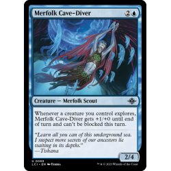 画像1: 【ENG】マーフォークの洞窟潜り/Merfolk Cave-Diver[MTG_LCI_065U]