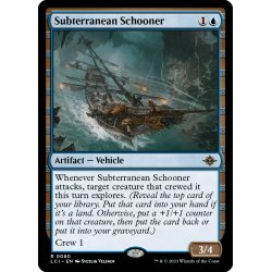 画像1: 【ENG】★Foil★地底のスクーナー船/Subterranean Schooner[MTG_LCI_080R]