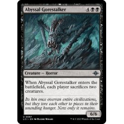 画像1: 【ENG】深淵の暴虐忍び/Abyssal Gorestalker[MTG_LCI_087U]