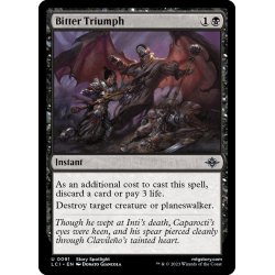 画像1: 【ENG】苦々しい勝利/Bitter Triumph[MTG_LCI_091U]