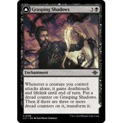 画像1: 【ENG】絡みつく影/Grasping Shadows/影の住処/Shadows' Lair[MTG_LCI_108U]