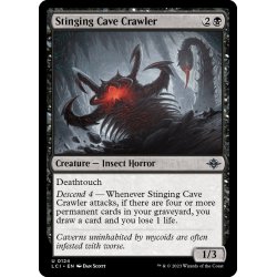 画像1: 【ENG】洞窟を這い刺すもの/Stinging Cave Crawler[MTG_LCI_124U]