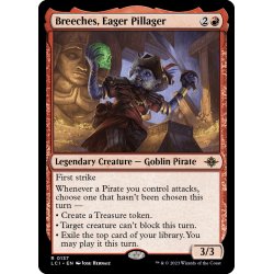 画像1: 【ENG】熱心な略奪者、ブリーチェス/Breeches, Eager Pillager[MTG_LCI_137R]