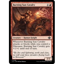 画像1: 【ENG】焼熱の太陽の騎兵/Burning Sun Cavalry[MTG_LCI_138C]