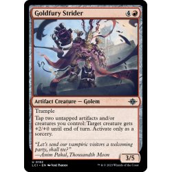 画像1: 【ENG】黄金憤怒の徘徊者/Goldfury Strider[MTG_LCI_152U]