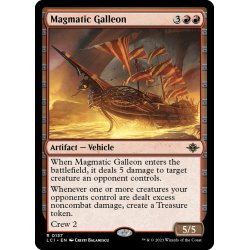 画像1: 【ENG】マグマ用ガレオン船/Magmatic Galleon[MTG_LCI_157R]